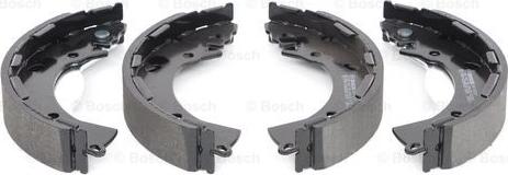 BOSCH 0 986 487 925 - Комплект тормозных колодок, барабанные autospares.lv