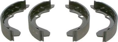 BOSCH 0 986 487 417 - Комплект тормозных колодок, барабанные autospares.lv