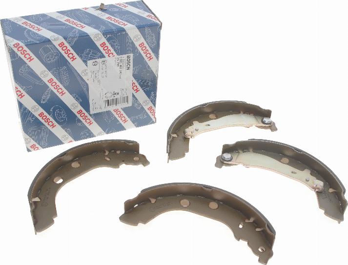 BOSCH 0 986 487 549 - Комплект тормозных колодок, барабанные autospares.lv