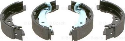 BOSCH 0 986 487 581 - Комплект тормозных колодок, барабанные autospares.lv