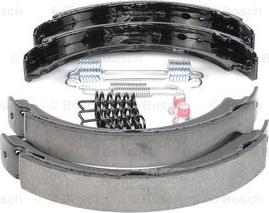 BOSCH 0 986 487 582 - Комплект тормозов, ручник, парковка autospares.lv