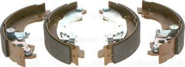 BOSCH 0 986 487 669 - Комплект тормозных колодок, барабанные autospares.lv