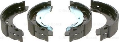 BOSCH 0 986 487 664 - Комплект тормозных колодок, барабанные autospares.lv