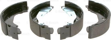 BOSCH 0 986 487 660 - Комплект тормозных колодок, барабанные autospares.lv