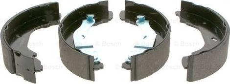 BOSCH 0 986 487 660 - Комплект тормозных колодок, барабанные autospares.lv