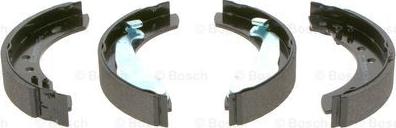 BOSCH 0 986 487 604 - Комплект тормозных колодок, барабанные autospares.lv