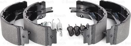 BOSCH 0 986 487 610 - Комплект тормозов, ручник, парковка autospares.lv