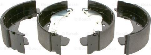 BOSCH 0 986 487 612 - Комплект тормозных колодок, барабанные autospares.lv