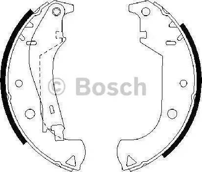 RIDER RD.2638.GS8442 - Комплект тормозных колодок, барабанные autospares.lv