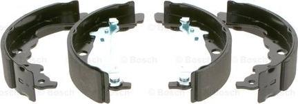 BOSCH 0 986 487 754 - Комплект тормозных колодок, барабанные autospares.lv