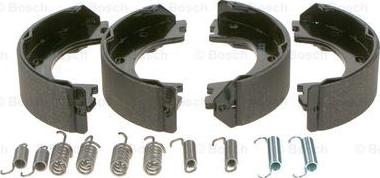 BOSCH 0 986 487 751 - Комплект тормозов, ручник, парковка autospares.lv