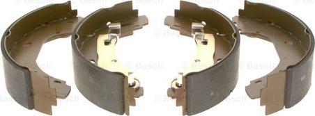 BOSCH 0 986 487 701 - Комплект тормозных колодок, барабанные autospares.lv