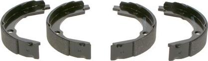 BOSCH 0 986 487 783 - Комплект тормозных колодок, барабанные autospares.lv