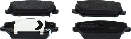 BOSCH 0 986 424 954 - Тормозные колодки, дисковые, комплект autospares.lv