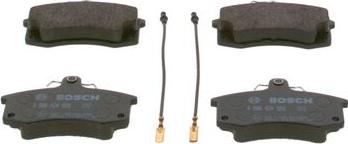 BOSCH 0 986 424 928 - Тормозные колодки, дисковые, комплект autospares.lv