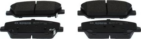 BOSCH 0 986 424 491 - Тормозные колодки, дисковые, комплект autospares.lv