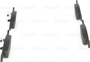 BOSCH 0 986 424 458 - Тормозные колодки, дисковые, комплект autospares.lv