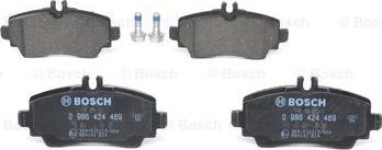 BOSCH 0 986 424 469 - Тормозные колодки, дисковые, комплект autospares.lv