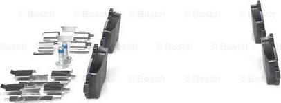 BOSCH 0 986 424 469 - Тормозные колодки, дисковые, комплект autospares.lv