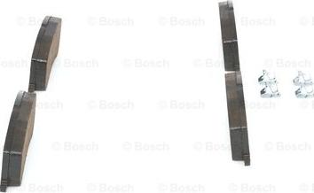 BOSCH 0 986 424 465 - Тормозные колодки, дисковые, комплект autospares.lv