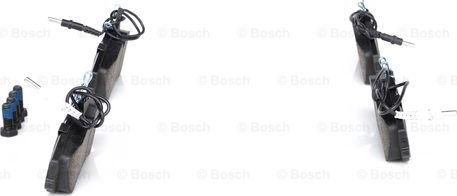 BOSCH 0 986 424 414 - Тормозные колодки, дисковые, комплект autospares.lv