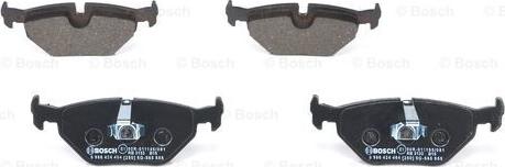 BOSCH 0 986 424 484 - Тормозные колодки, дисковые, комплект autospares.lv