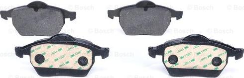 BOSCH 0 986 424 482 - Тормозные колодки, дисковые, комплект autospares.lv