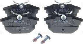 BOSCH 0 986 424 545 - Тормозные колодки, дисковые, комплект autospares.lv