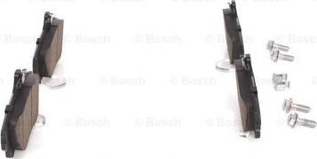 BOSCH 0 986 424 541 - Тормозные колодки, дисковые, комплект autospares.lv