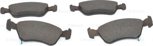 BOSCH 0 986 424 560 - Тормозные колодки, дисковые, комплект autospares.lv