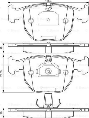 Remsa 380 - Тормозные колодки, дисковые, комплект autospares.lv