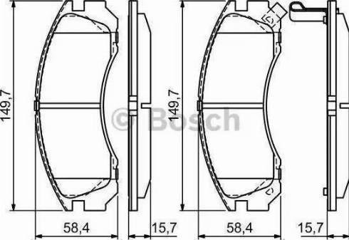 Remsa 354 02 - Тормозные колодки, дисковые, комплект autospares.lv