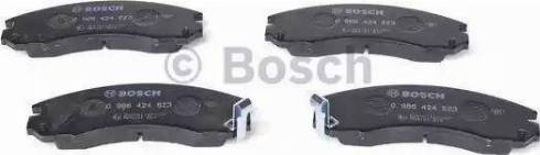 BOSCH 986424377 - Тормозные колодки, дисковые, комплект autospares.lv