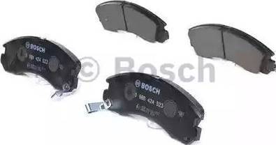 BOSCH 0986424377 - Тормозные колодки, дисковые, комплект autospares.lv