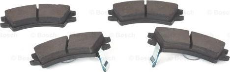 BOSCH 0 986 424 575 - Тормозные колодки, дисковые, комплект autospares.lv