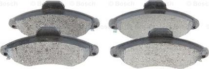 BOSCH 0 986 424 644 - Тормозные колодки, дисковые, комплект autospares.lv