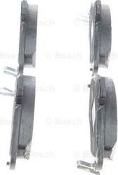 BOSCH 0 986 424 644 - Тормозные колодки, дисковые, комплект autospares.lv