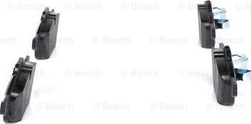 BOSCH 0 986 424 652 - Тормозные колодки, дисковые, комплект autospares.lv