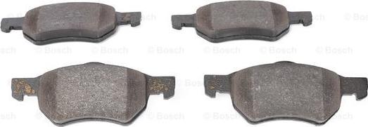 BOSCH 0 986 424 668 - Тормозные колодки, дисковые, комплект autospares.lv