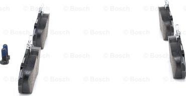 BOSCH 0 986 424 635 - Тормозные колодки, дисковые, комплект autospares.lv