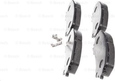 BOSCH 0 986 424 011 - Тормозные колодки, дисковые, комплект autospares.lv