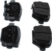 BOSCH 0 986 424 895 - Тормозные колодки, дисковые, комплект autospares.lv