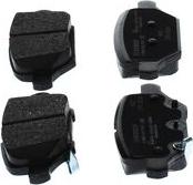 BOSCH 0 986 424 895 - Тормозные колодки, дисковые, комплект autospares.lv