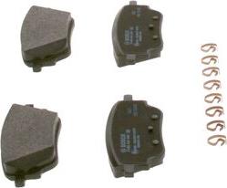 BOSCH 0 986 424 889 - Тормозные колодки, дисковые, комплект autospares.lv