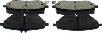 BOSCH 0 986 424 887 - Тормозные колодки, дисковые, комплект autospares.lv