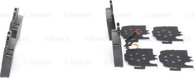 BOSCH 0 986 424 830 - Тормозные колодки, дисковые, комплект autospares.lv