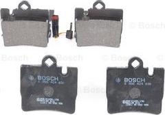 BOSCH 0 986 424 830 - Тормозные колодки, дисковые, комплект autospares.lv