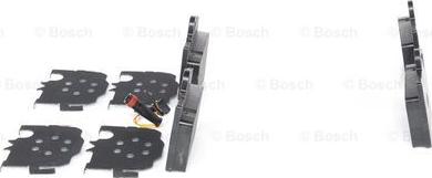 BOSCH 0 986 424 830 - Тормозные колодки, дисковые, комплект autospares.lv