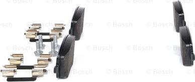 BOSCH 0 986 424 829 - Тормозные колодки, дисковые, комплект autospares.lv