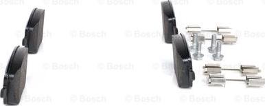 BOSCH 0 986 424 829 - Тормозные колодки, дисковые, комплект autospares.lv